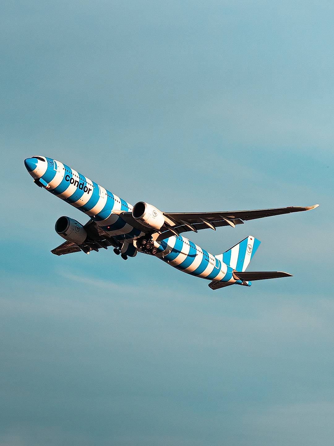 Condor A330 departing from SEA 