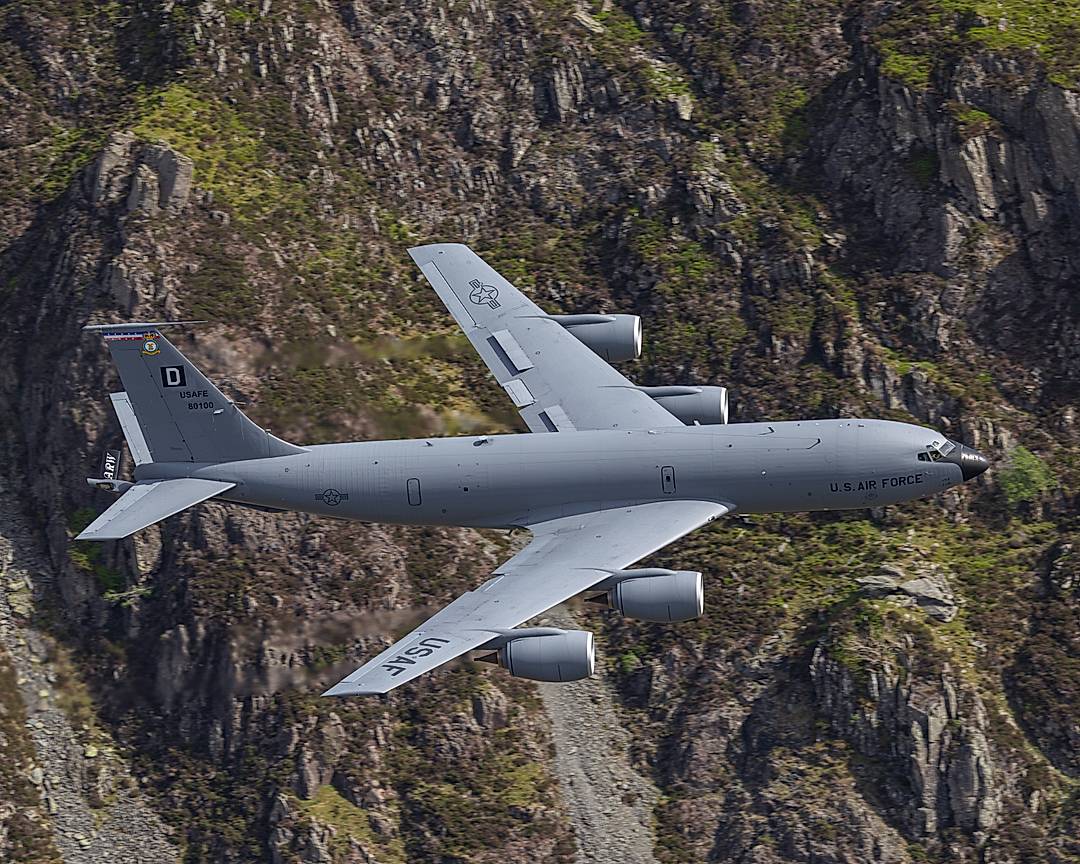 KC-135 low level in the Lake District 