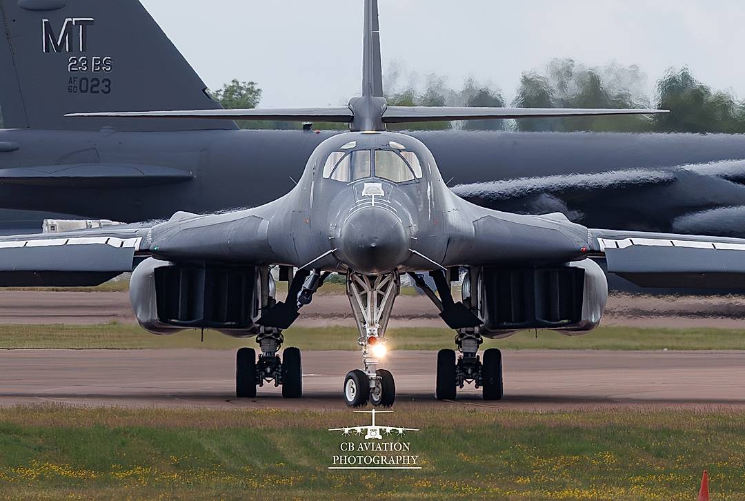 Being intimidated by a B-1 