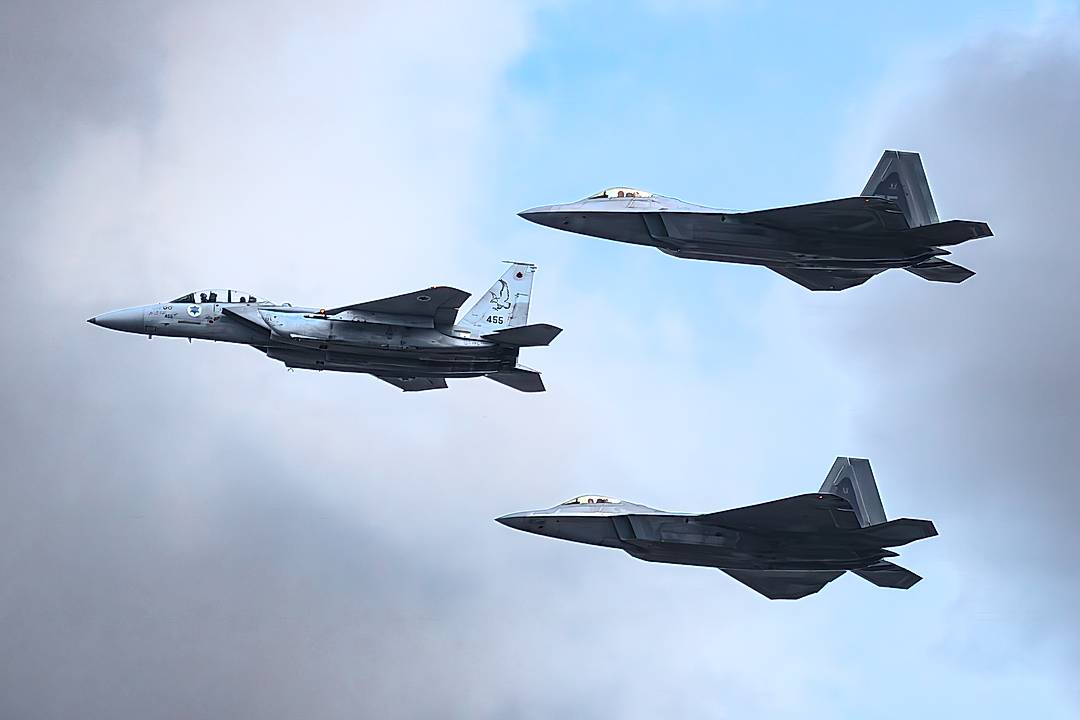 My first time (and probably last time) seeing the f22