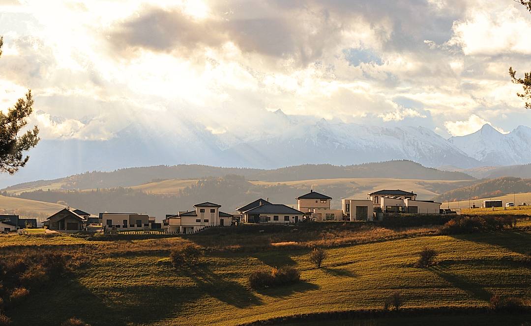 Backdrop of High Tatras
