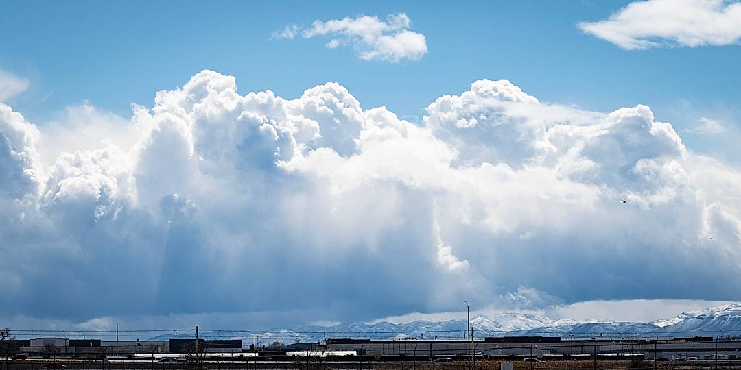 Big snowstorms rolling through the valley