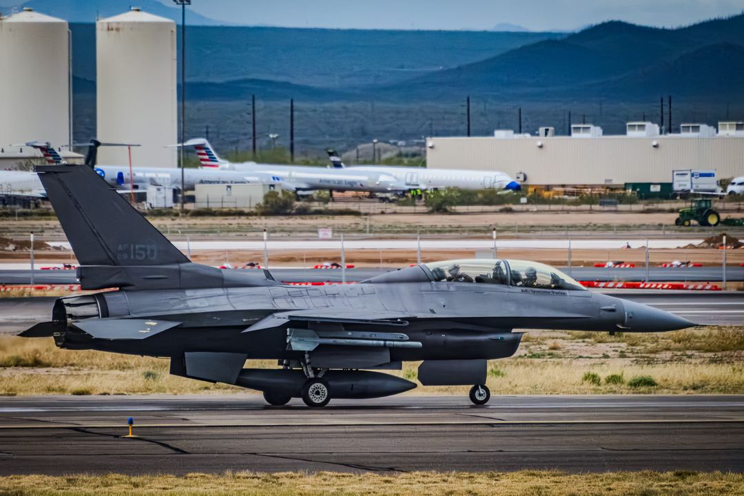 F-16s training in Tucson AZ