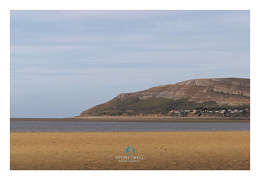 Low tide at Conwy Morfa beach