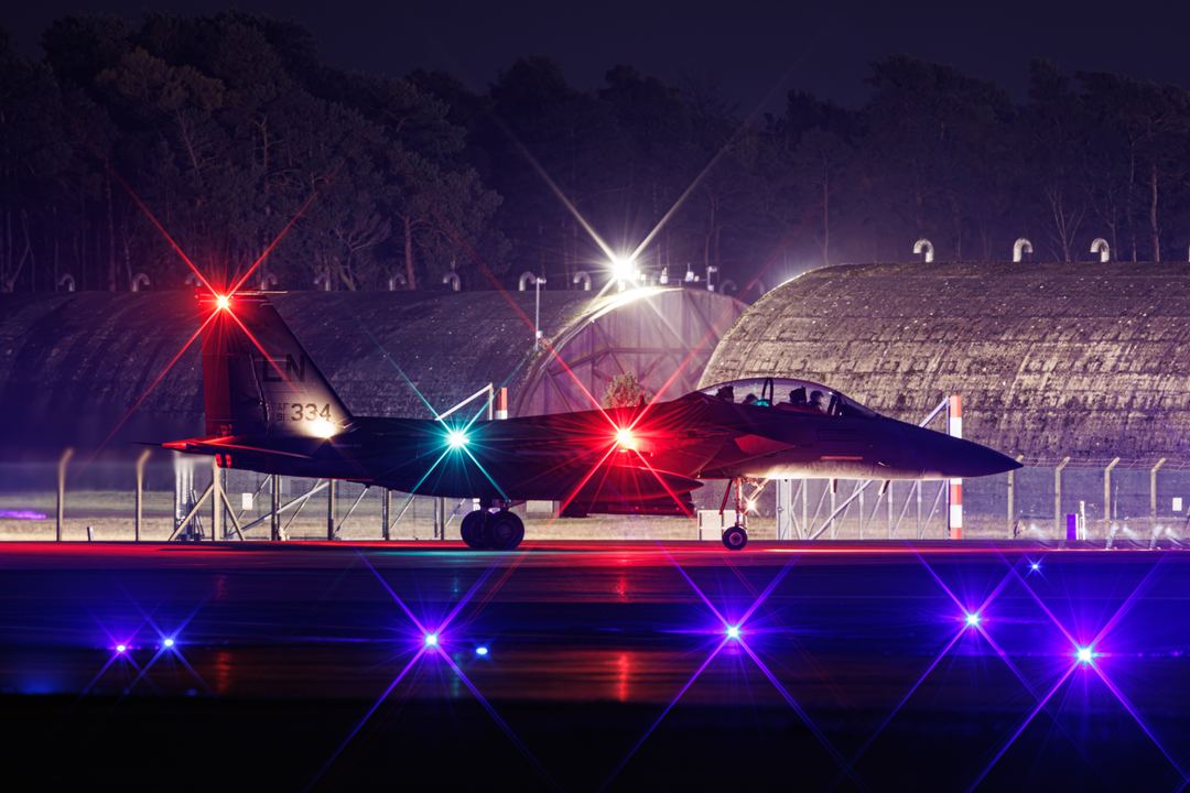 F15 during nights early last year