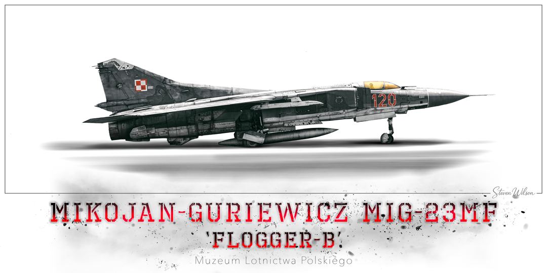 BUILT FOR THE FIGHT

MIG-23MF 'Flogger-B'

Located at the amazing Polish Aviation Museum in Kraków.

Taken during the COAP Wings, 7 day Tour of Poland.