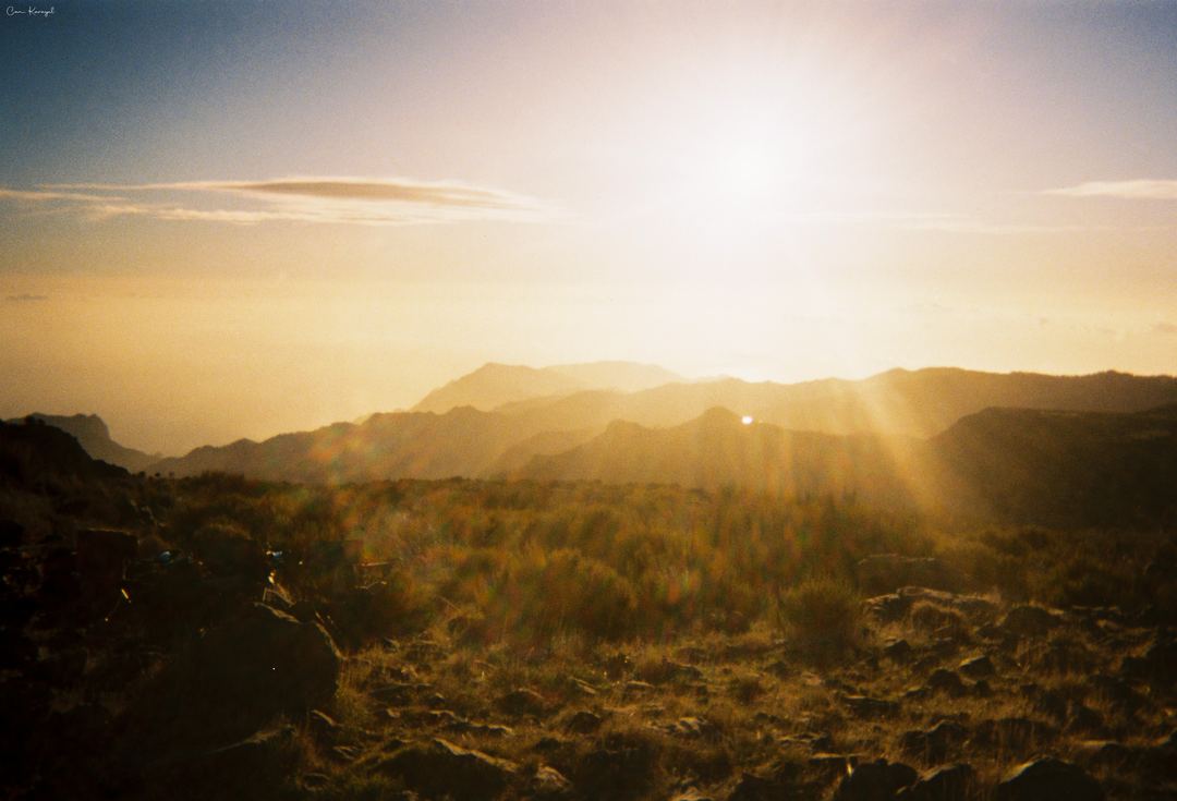 Sunrise at Madeira,PT (Kodak Fun saver disposable film camera)