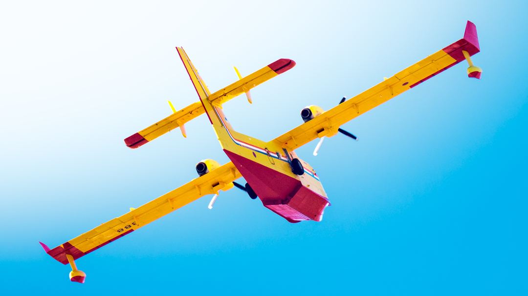 I was on a holiday in Croatia and there are a lot of wild fires. One day I was just chilling on the beach when from nowhere there was a Canadair Cl-415, I quickly picked up my camera and shot it whit my 500mm😂