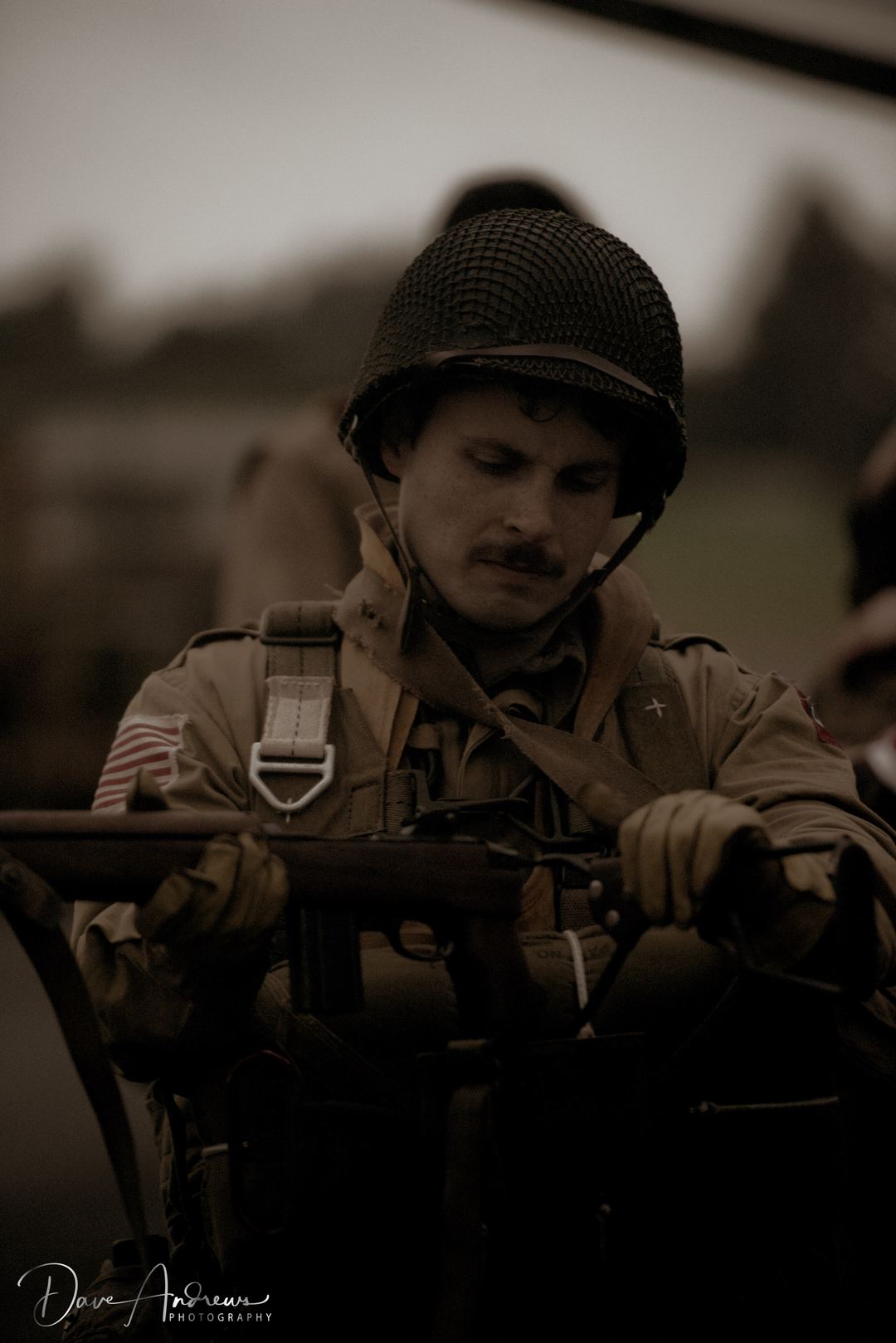 American paratrooper Normandy D-Day on 6th June 1944

COAP D-Day 80 photoshoot 

