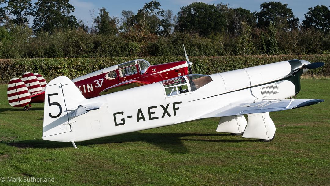 M&M … Mew Gull and Messenger. Old Warden 4/10/26 