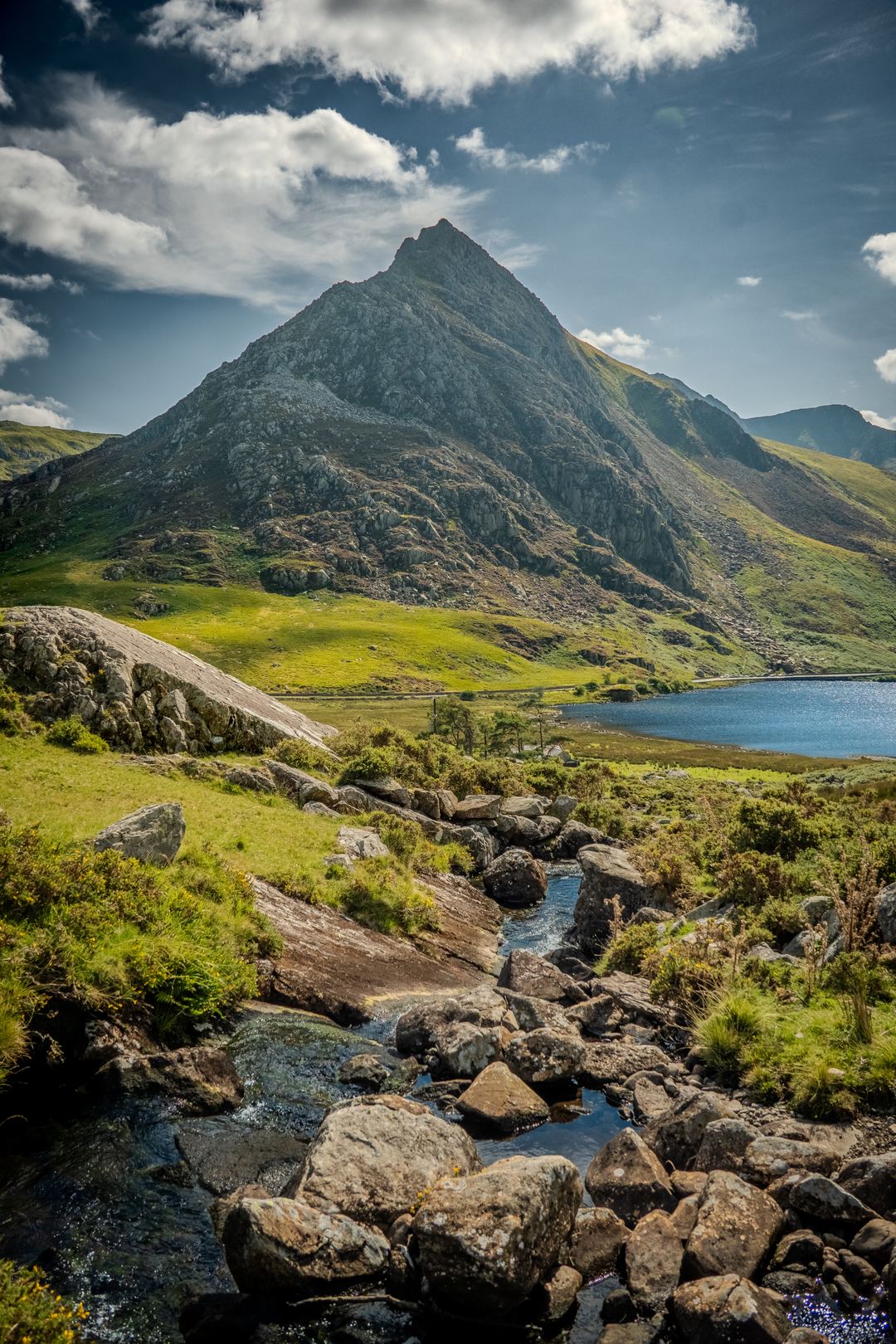 A stream with a view 

