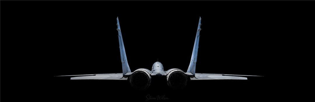 Low key edit of the MiG-29 from The Poland Aviation Museum, Krakow.
