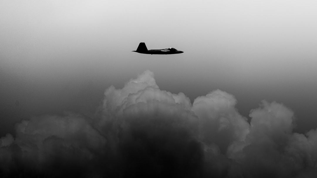 F-22 Demo Team at Cocoa Beach. 