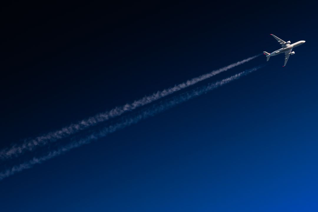 Turkish Airlines A350-900 on cruise 