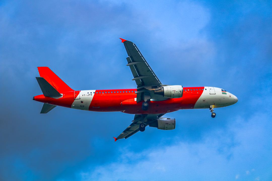 Air India Express A320 landing at Kolkata. 