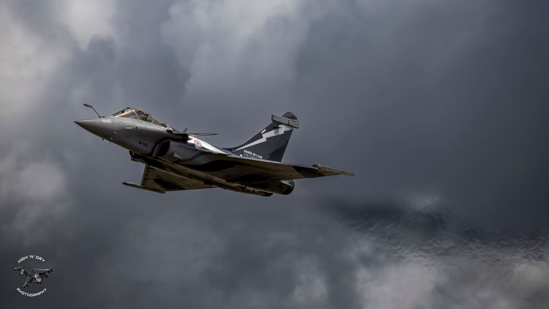 French Air and Space Force's Rafale Solo Display team