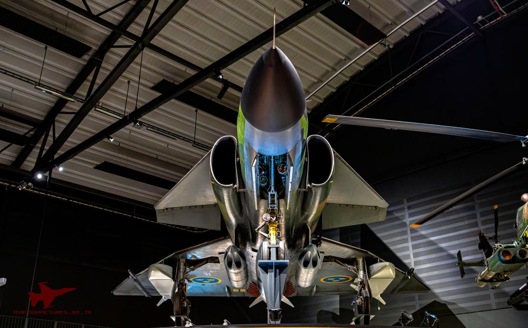 SAAB Viggen at Flygvapnetmuseum Linköping 