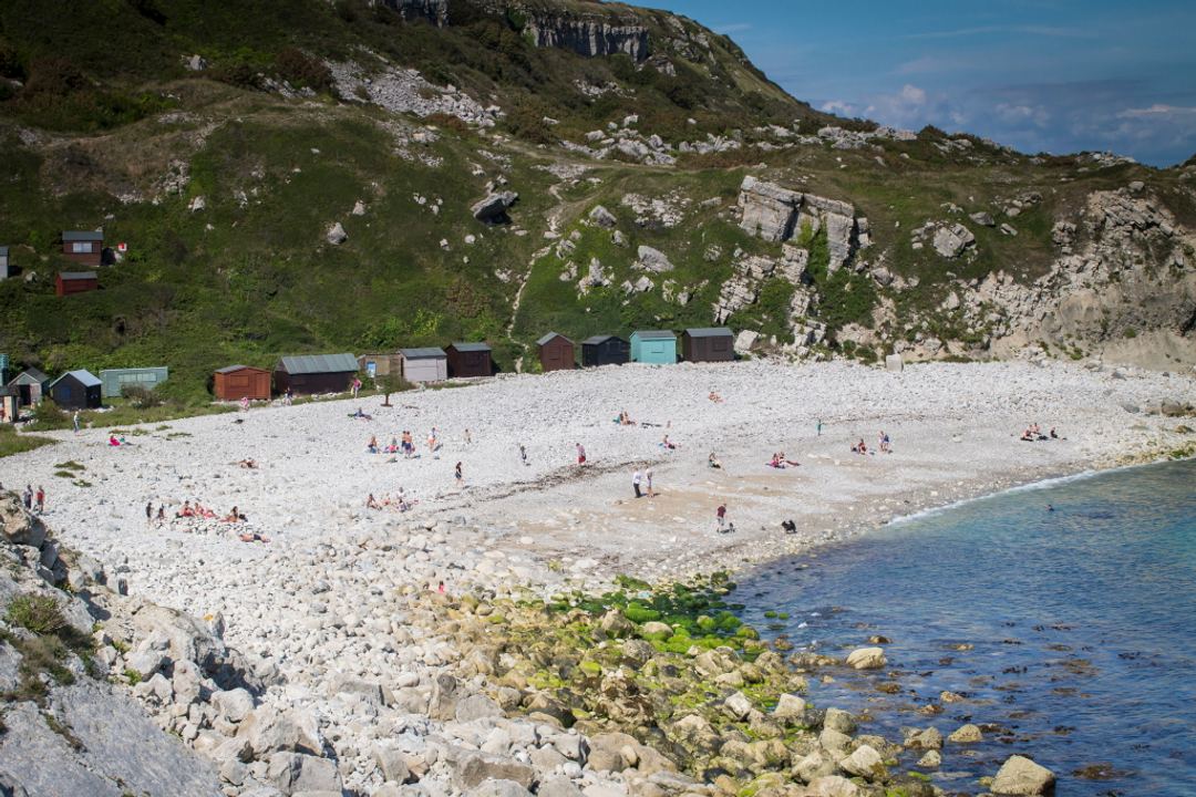 Church  'ope Cove on Portland UK, a pebble beach away from the hustle and bustle.