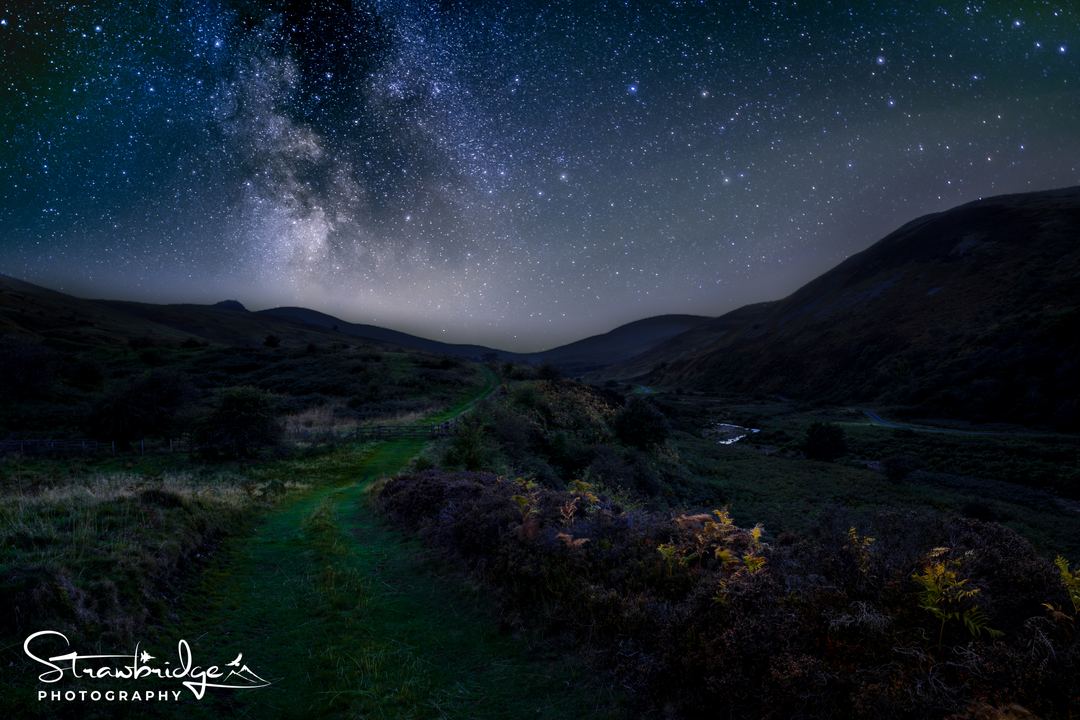 I haven’t had much time to get out and do my aviation or wildlife photography recently due to work….so I’ve spent a bit of time chasing 
galaxy shots around Northumberland. Here is one from one of my favourite wildlife spots in a remote valley in Northumberland. The shot itself is a composite where I took the foreground shot just after sunset with enough light for me to keep the iso down but also prevents it looking like daylight. The sky was taken from the exact same spot much later into the night and is a 20 image stack set at 10s, f2.8 and 1600iso. These were then edited and added to the foreground image using the sky replacement tool on photoshop. 