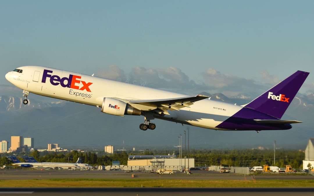 FedEx Express FDX192 Heavy seen here departing Anchorage, Alaska, bound for Memphis, Tennessee! 🇺🇸

N174FE 🇺🇸

Airline: FedEx Express 🇺🇸

Aircraft: Boeing 767-300F 🇺🇸

Name: Javin

Country of Registration: United States 🇺🇸

Serial Number(MSN): 63105

Orig. Operator + Orig. Reg. + Delivery Date: FedEx Express 🇺🇸 as N174FE 🇺🇸 in March, 2019

Type Code: B767

Age: 7

Status: Active with FedEx Express 🇺🇸 as of October, 2026

Callsign: FX192 / FDX192

Route: Ted Stevens Anchorage International Airport (PANC) 🇺🇲 - Frederick W. Smith International Airport - MEM (KMEM) 🇺🇸

Time (U.T.C.) ⏰ / Date (DD-MM-YY) 📅: 05:47:19 - 05:47:28 / 21-06-26