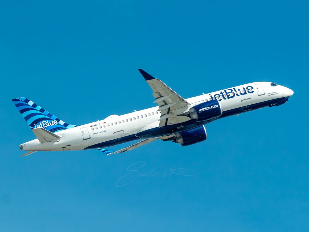 “Roses are red, this plane is blue” -JetBlue A220