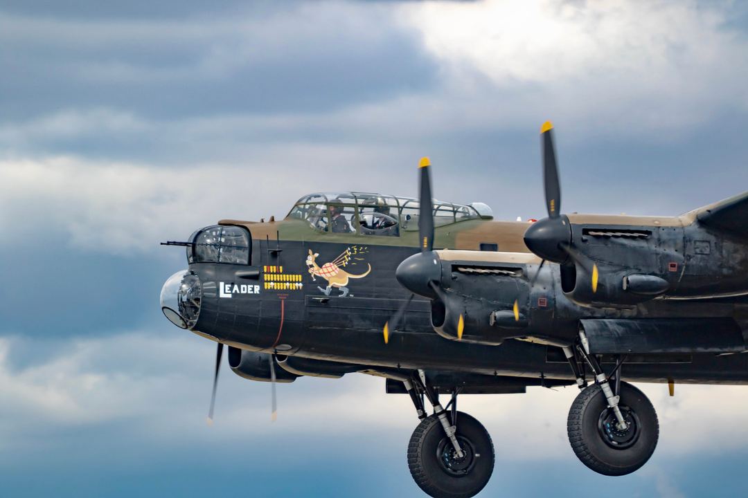 Nothing beats the sound of the four Merlin's thundering over head, 