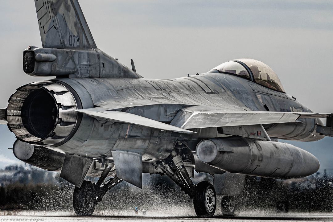 Weather - "Sunshine after the Rain" - Iniochos'26 Andravida Air Base Greece. A very wet start to the day developed into a stunning day of flying...