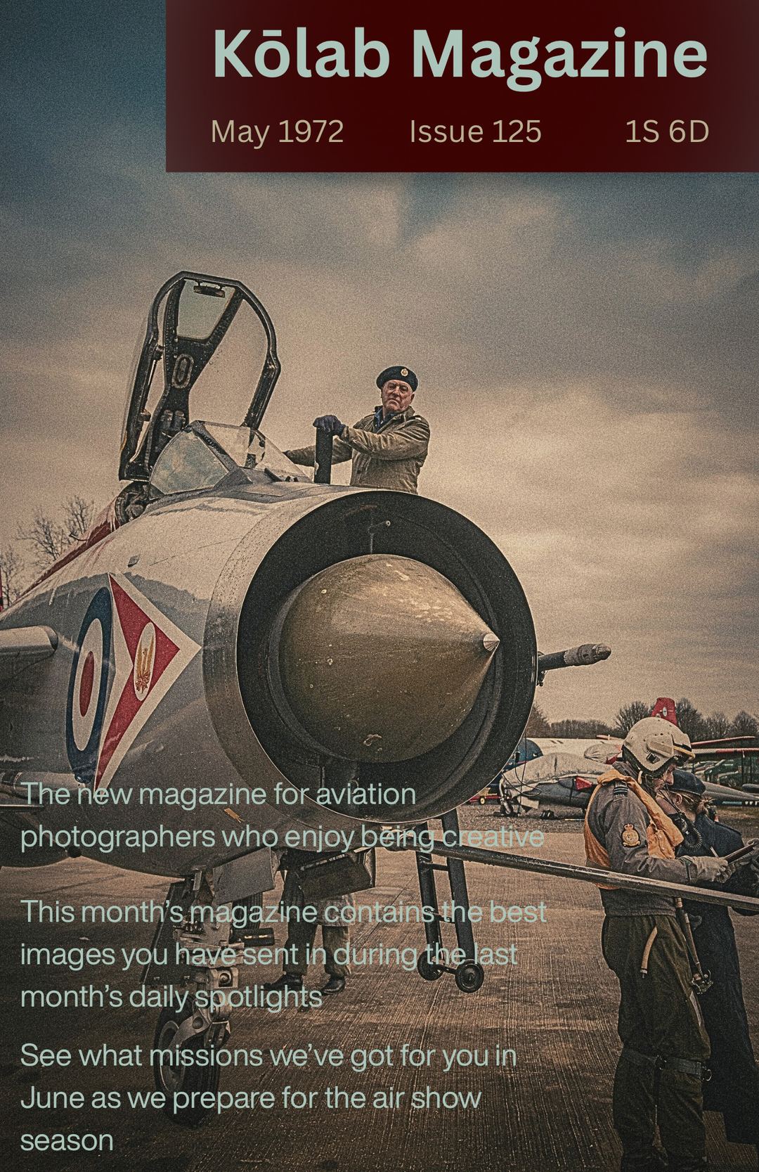 Be creative, have fun, improve my photography and get out there.

Hope you like this mockup magazine Kōlab back in time with the wonderful English Electric Lighting one of Britains finest. 