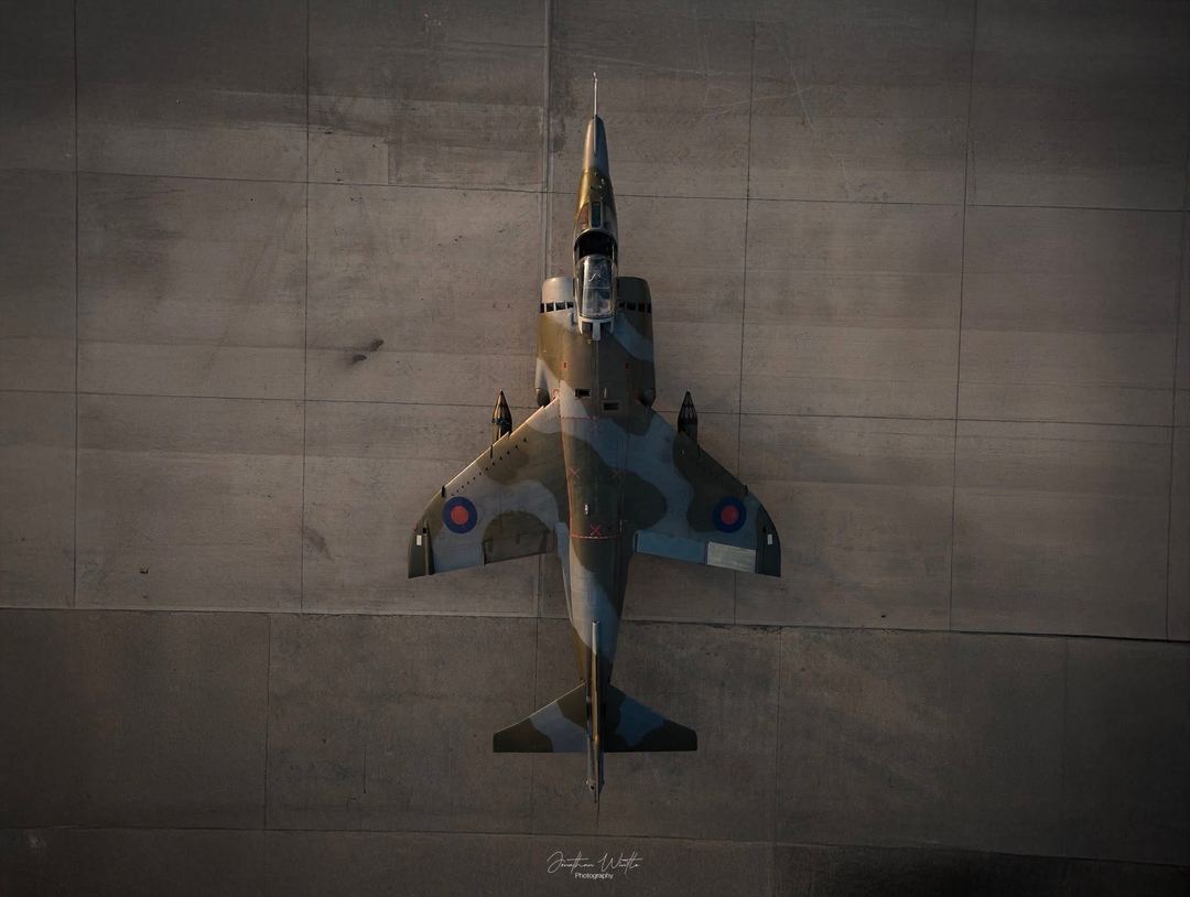 Pride and Joy
Privately owned Harrier GR3 XV808, probably the only “live” running GR3