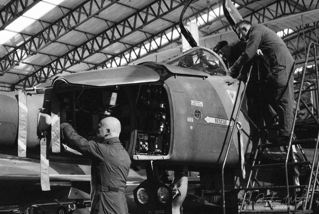Film in the Workshop…
Some more analogue work shot on my Canon F1 using Ilford Delta 3200 on a shoot at the Yorkshire Air Museum 
