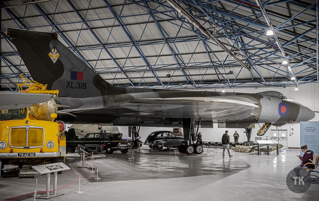 The mighty Avro Vulcan at RAF Museum Hendon, London