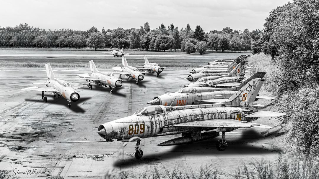Another one from The Aviation Museum in Krakow. Aim for this edit was to try and convert MiG Alley removing the grass.