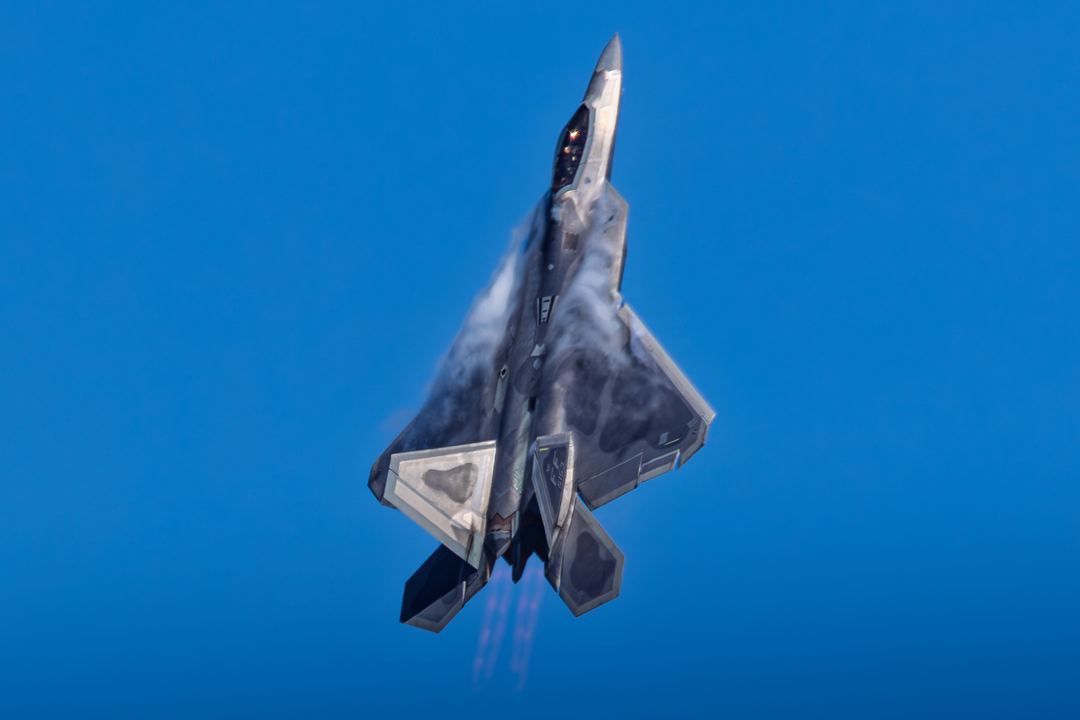F-22 Demo Team "RaZZ" 2024 SF Fleet Week