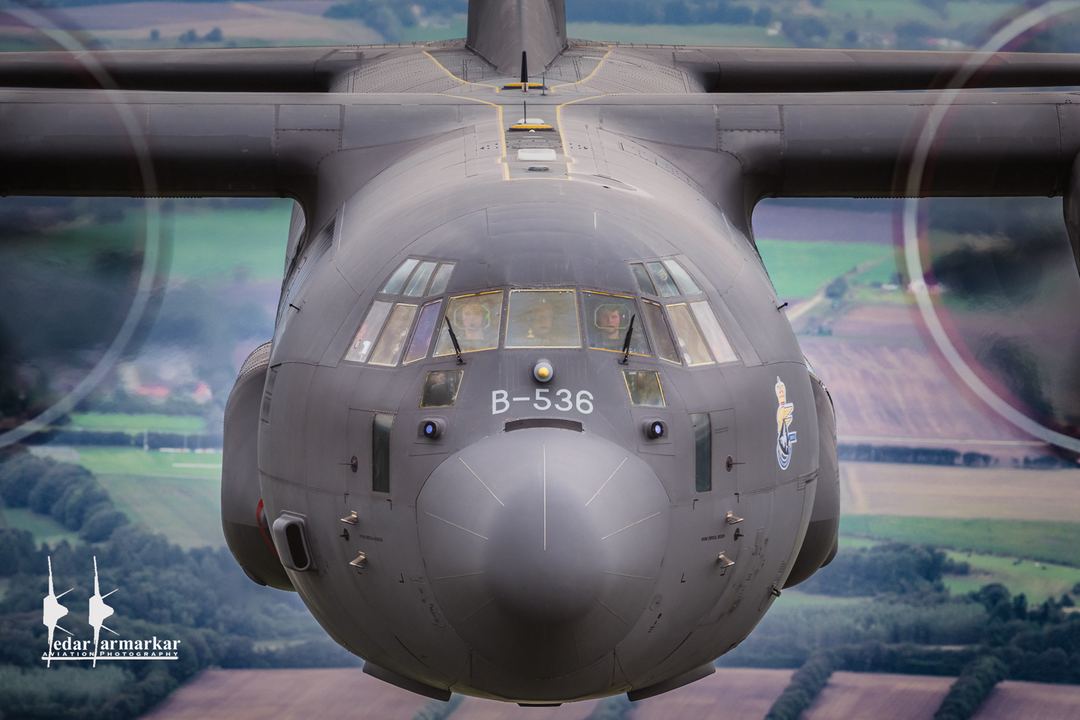 LOOKING CUTE , DOESN’T SHE?
Royal Danish Air Force C-130 HERC close up