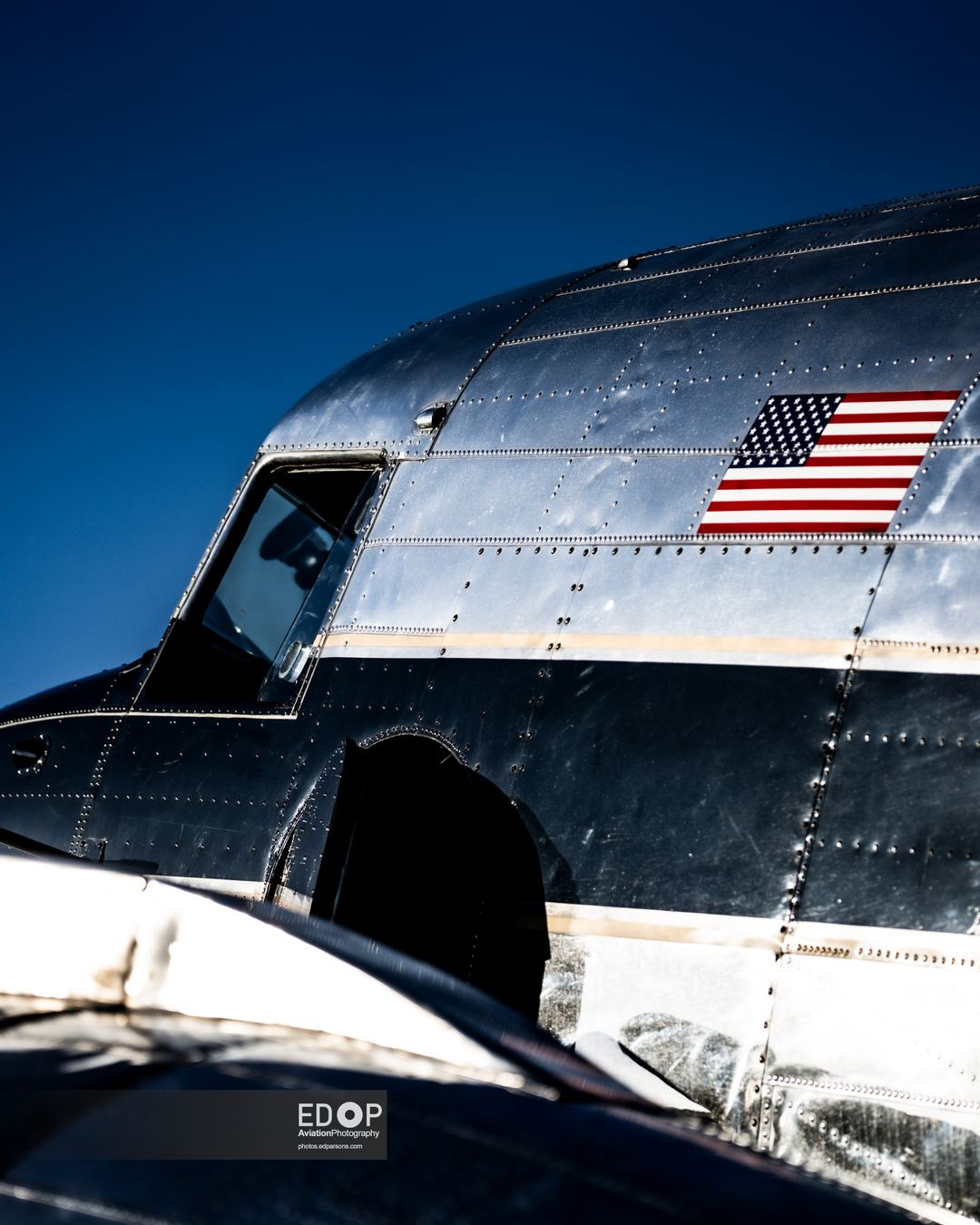 VIP Transport, the exclusive C-41 captured at Duxford in Golden Light