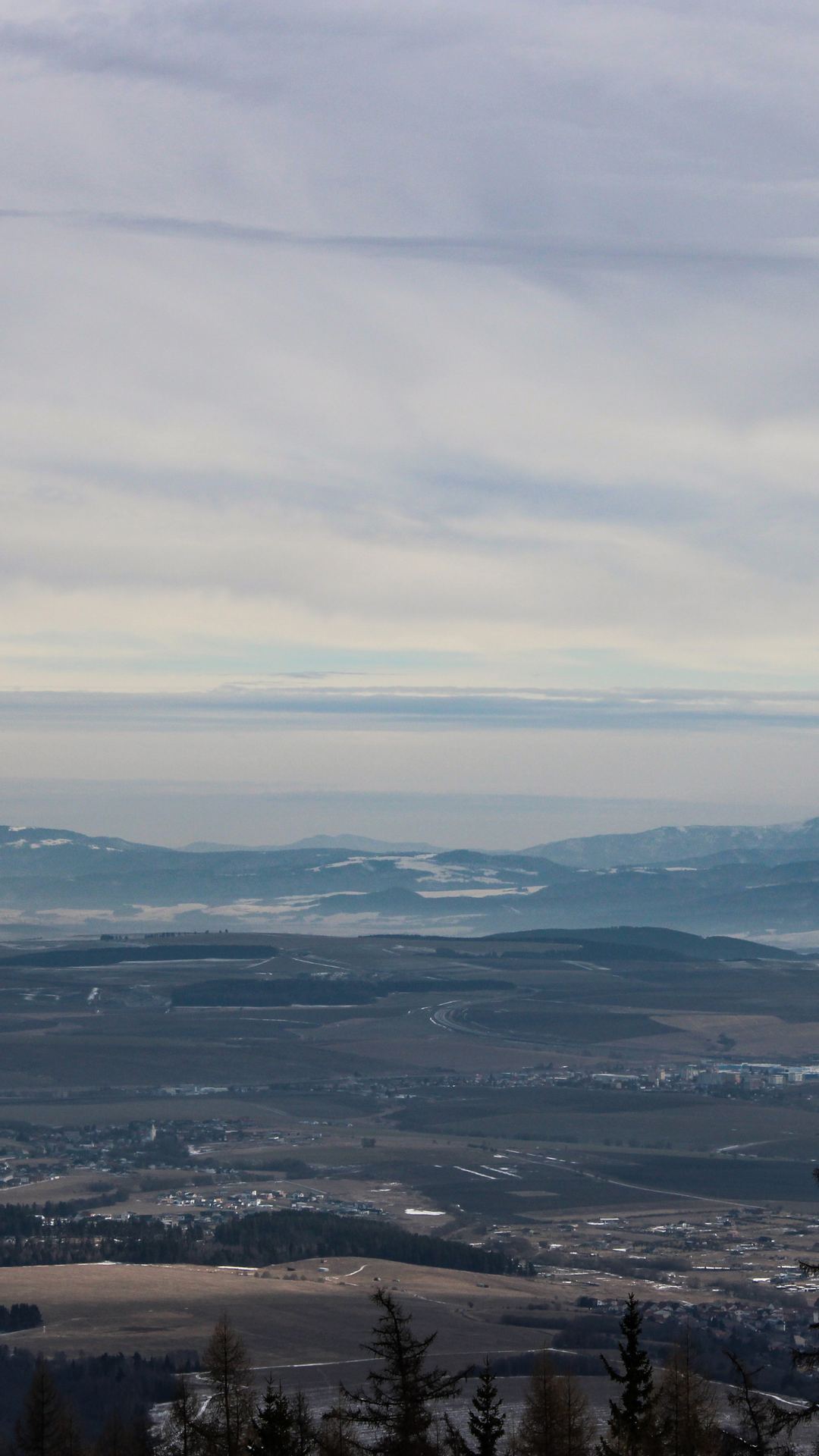 View of ground below, taken on High Tatras.