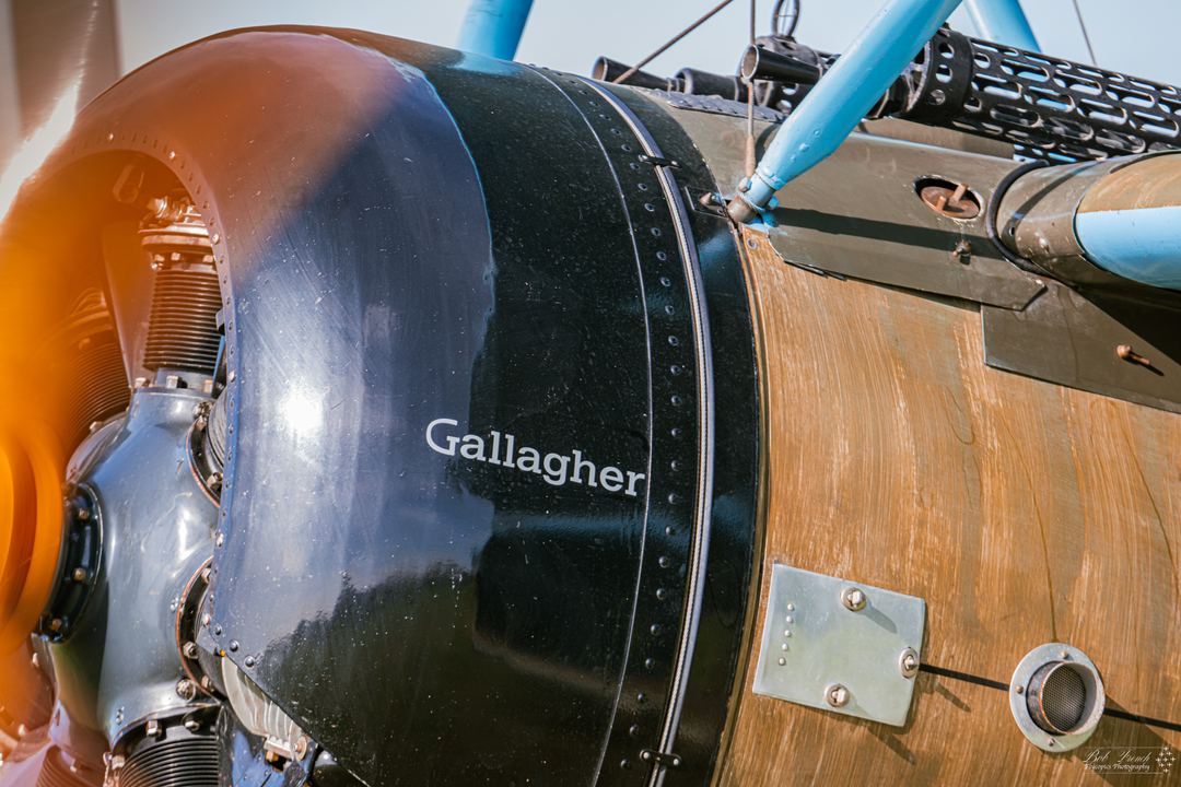 A close up of the engine cowling of the WW1 Focker Dr1 from the Great War display team.   I know what your thinking …… but these weren’t the Messerschmitts 😄