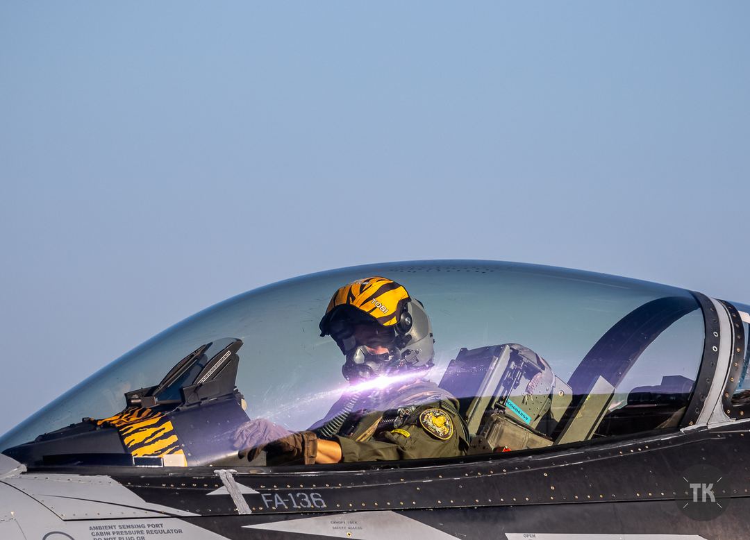 Once a Tiger, always a Tiger🐅🐅🐅
Pilot of the "Thunder Tigers" Kleine-Brogel Airbase 
Spottersday Kleine-Brogel Air Base, BAF Days 2023