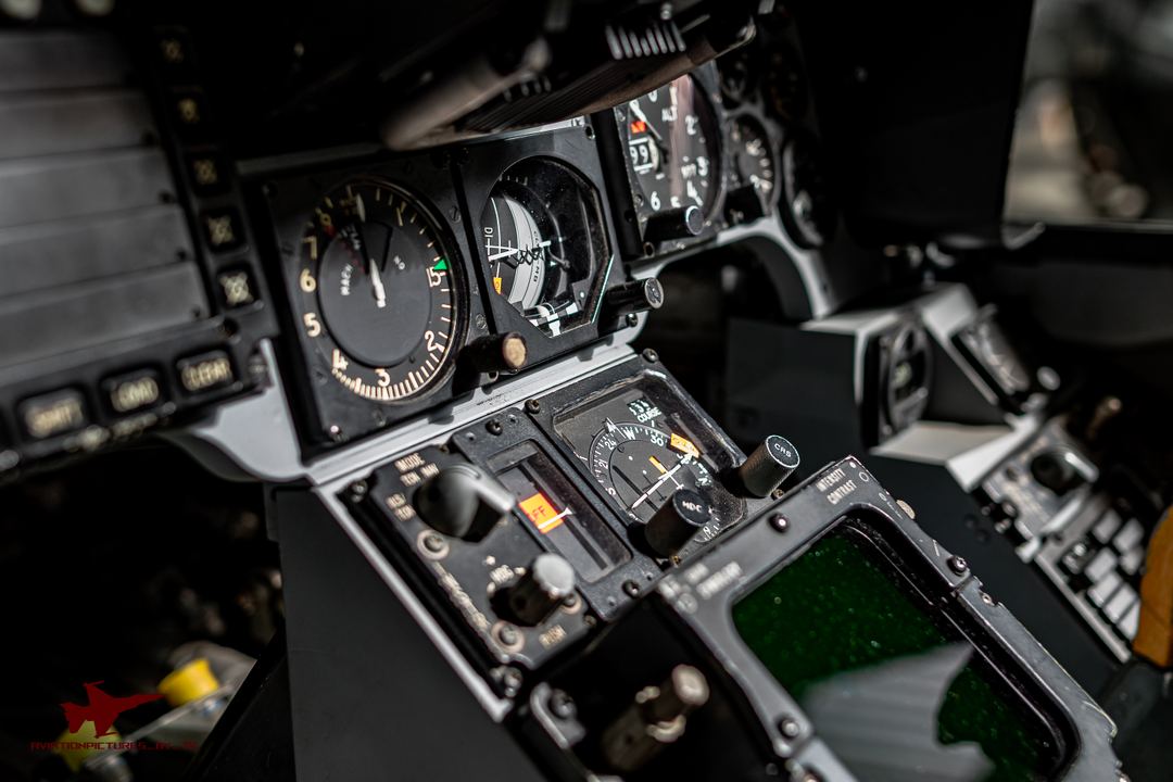 Inside a F-16 
Luftfahrtmuseum Wernigerode, Germany