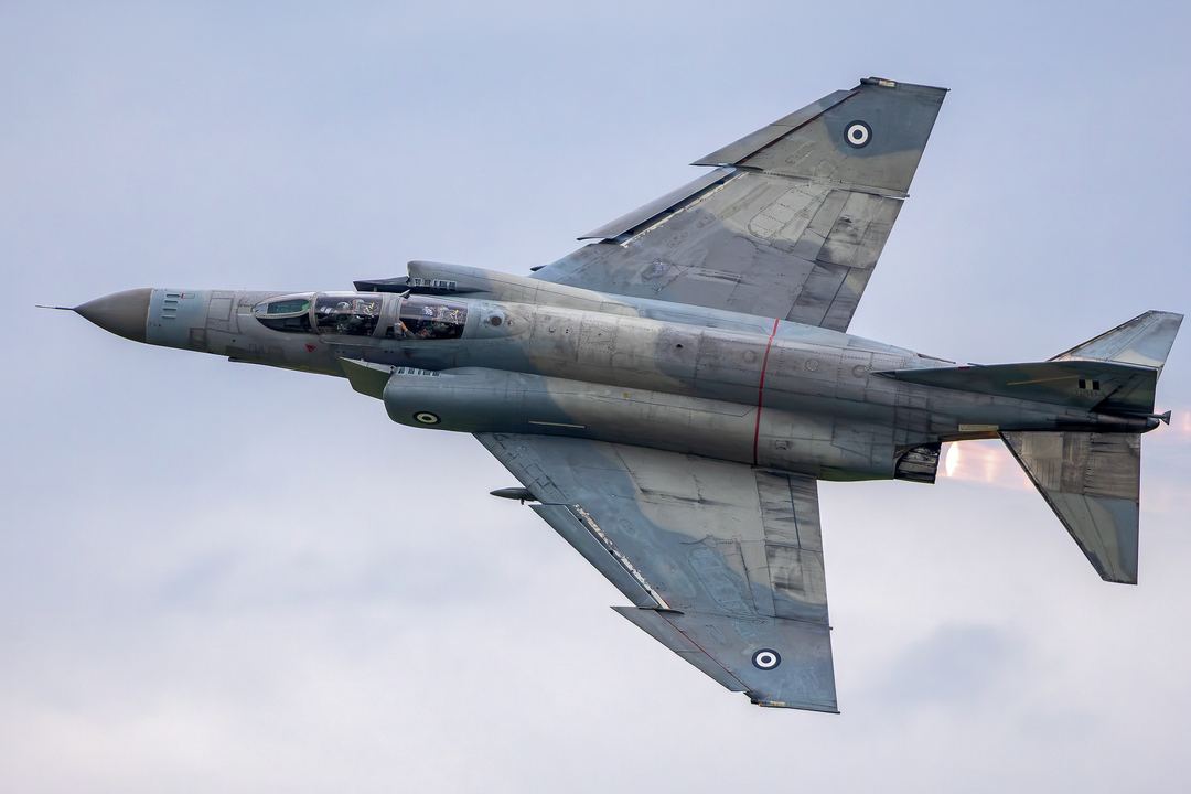 Hellenic Air Force demo team at the Florennes Belgian Air Force Days