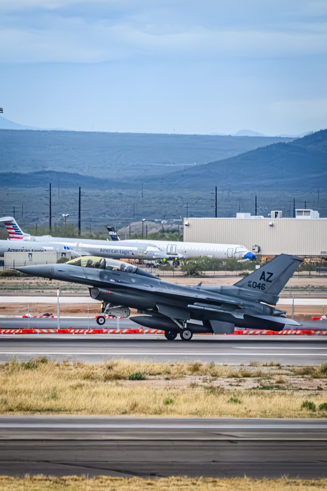 F-16 training in Tucson AZ - Jan. 2026
