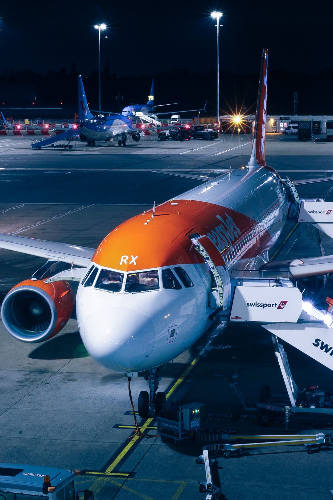 My aircraft just Before boarding