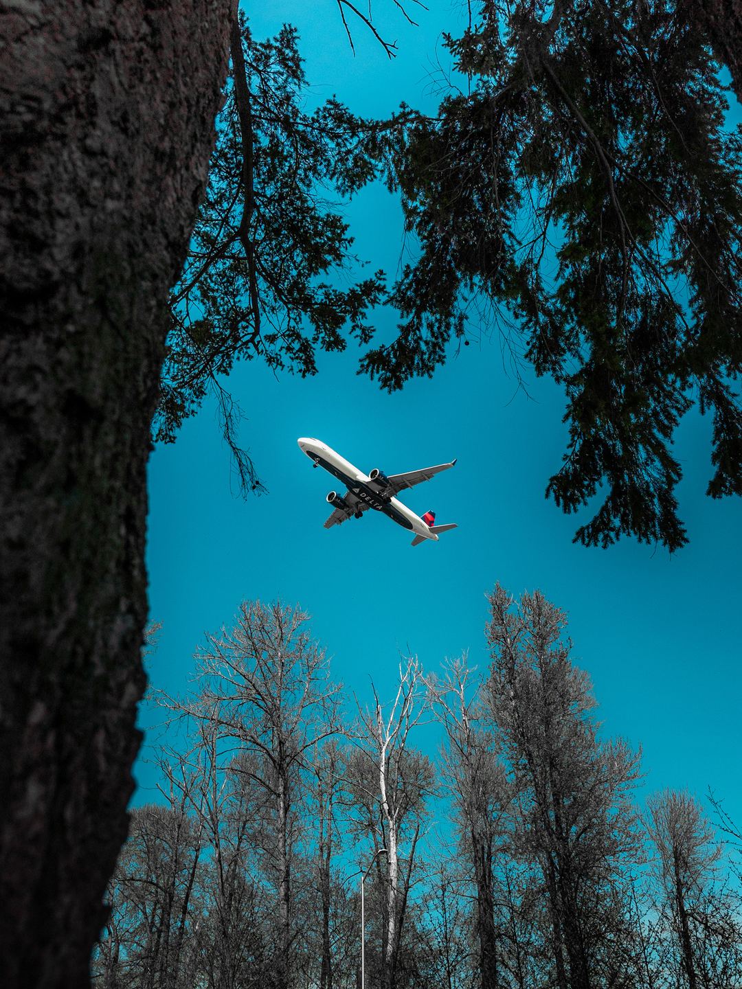 Delta A321 landing into SEA 