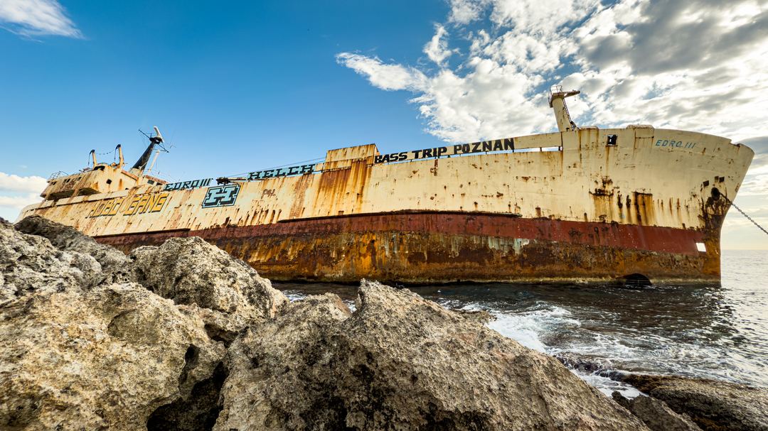 Edro III shipwreck off the coast of Cyprus 